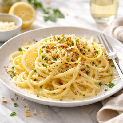 Image of Pasta with Citrus Cream Sauce