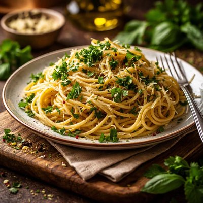 Image of Pasta with Fresh Herbs