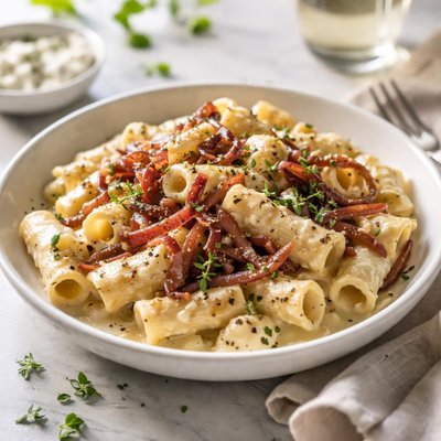 Image of Pasta with Gorgonzola and Sweet Onion