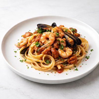 Image of Pasta with Provencal Seafood Sauce