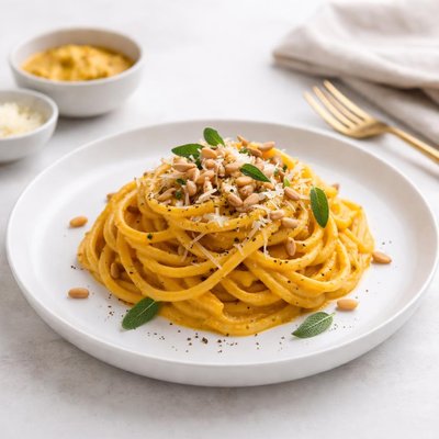 Image of Pasta with Pumpkin Pesto