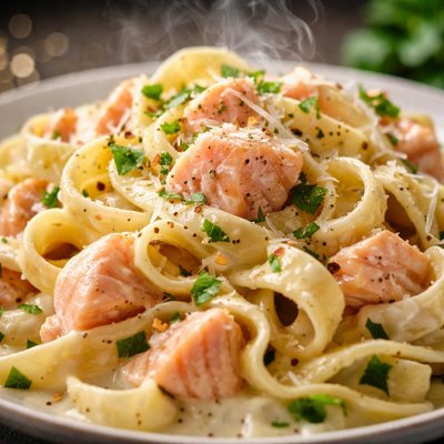 Image of Pasta with Salmon and Mascarpone