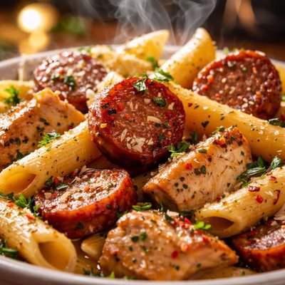 Image of Pasta with Sausage and Chicken