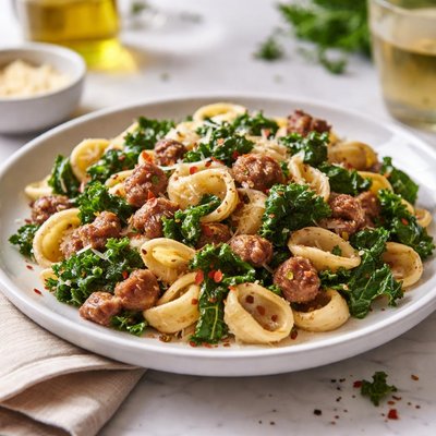 Image of Pasta with Sausage and Kale Ww