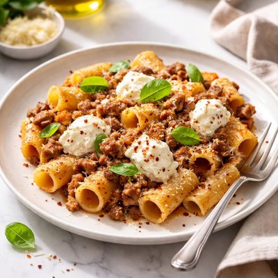 Image of Pasta with Sausage and Ricotta