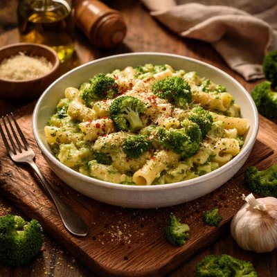 Image of Pasta with Tasty Broccoli Sauce