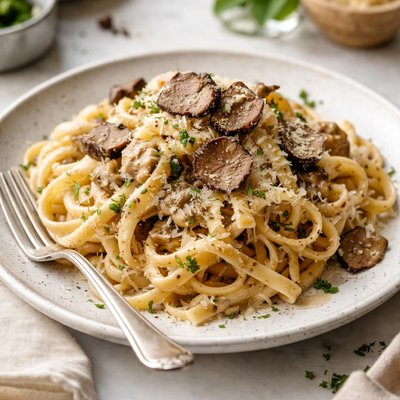 Image of Vegan Pasta with Truffle