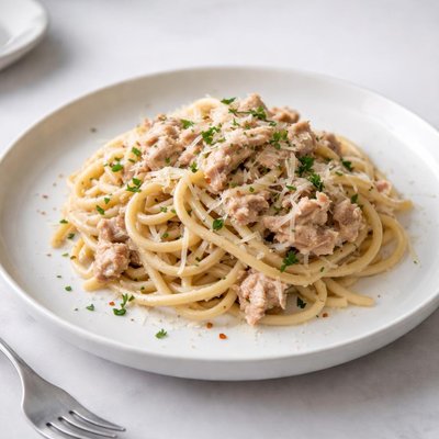 Image of Pasta with Tuna Cream Sauce