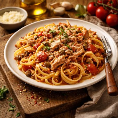 Image of Pasta with Tuna Sauce