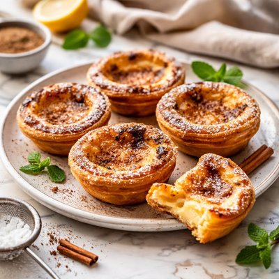 Image of Pasteis De Nata Custard Tarts