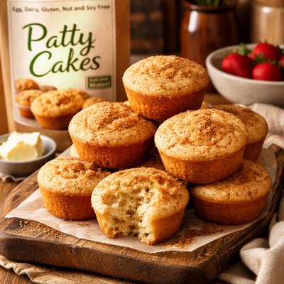 Image of Patty Cakes Egg Dairy Gluten Nut and Soy Free