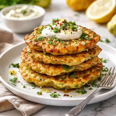Image of Patty Pan Squash Fritters