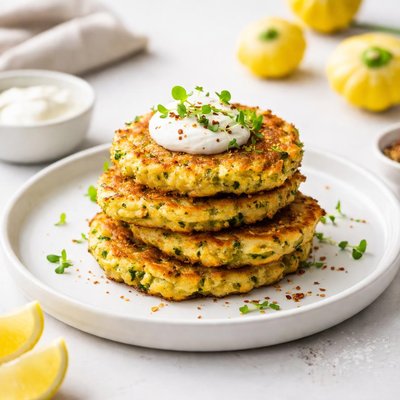 Image of Pattypan Squash Fritters