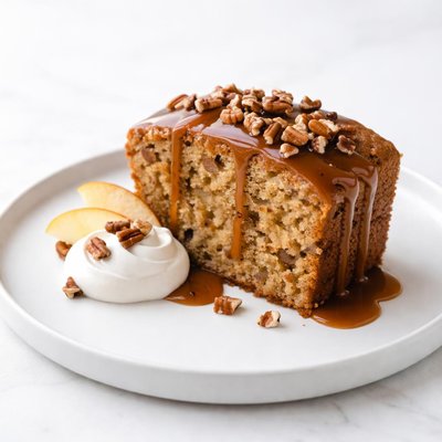 Image of Paula Deens Caramel Apple Nut Pound Cake