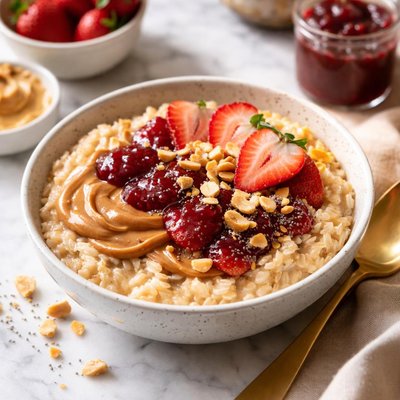 Image of Pb J Oatmeal