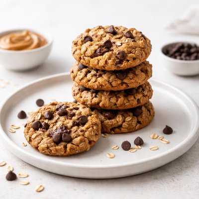 Image of Pb Oatmeal Chocolate Chip Cookies