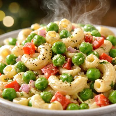 Image of Pea and Macaroni Salad