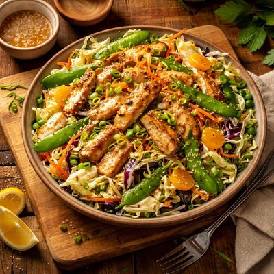 Image of Pea Pod and Chicken Salad Oriental