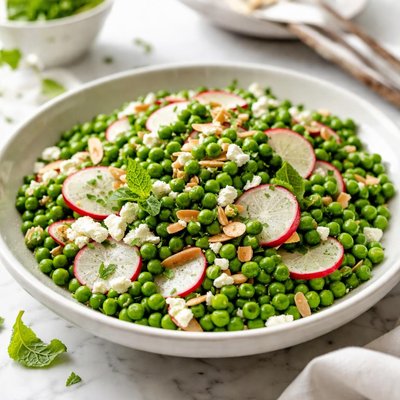 Image of Pea Salad with Almonds