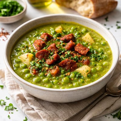 Image of Pea Soup Potaje De Guisantes