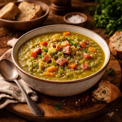Image of Pea Soup with Ham
