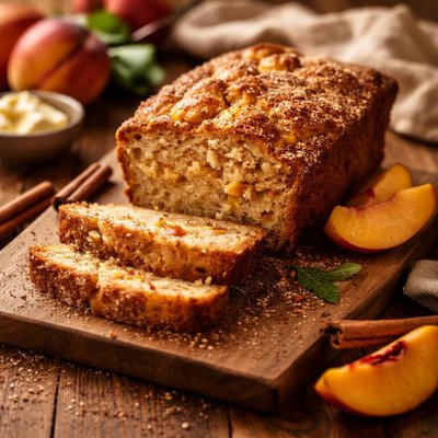 Image of Peach Bread or Apple Bread Quick Bread