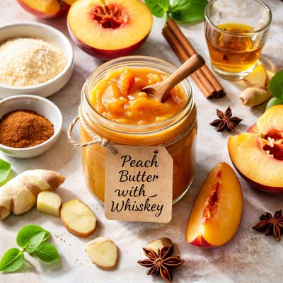 Image of Peach Butter with Whiskey