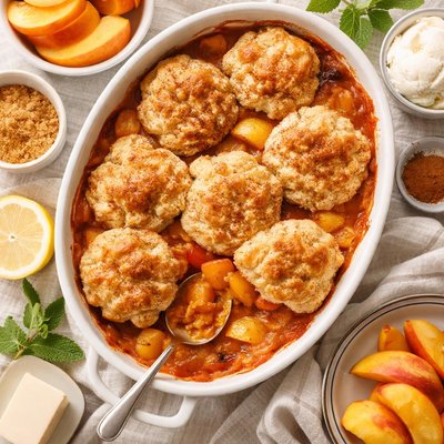 Image of Peach Cobbler