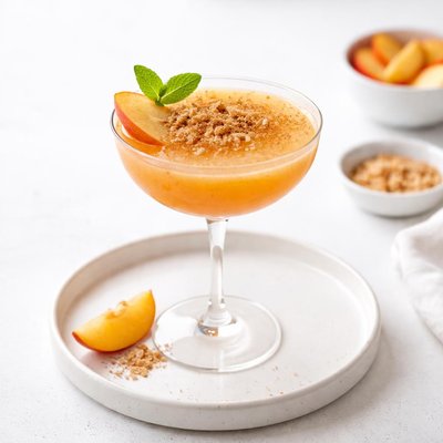Image of Peach Cobbler Cocktail