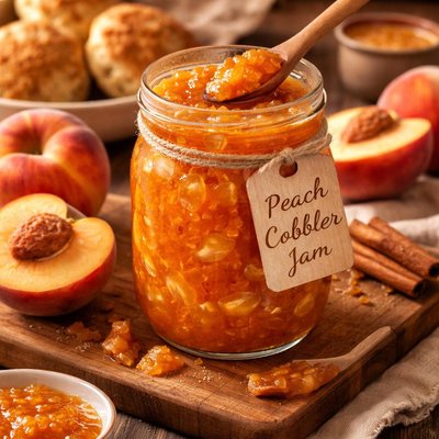 Image of Peach Cobbler Jam