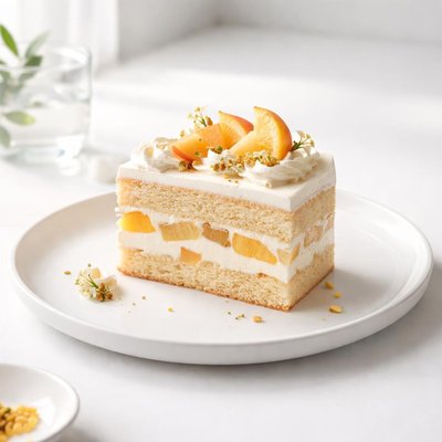 Image of Peach Cream Cake