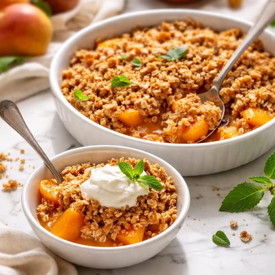 Image of Crumble de Durazno Sin Lácteos