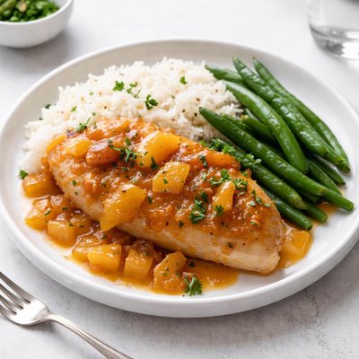 Image of Peach Dump Chicken Oamc