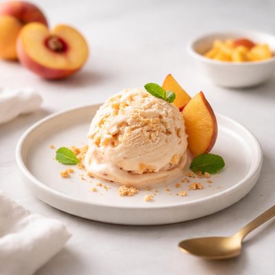 Image of Peach Ice Cream
