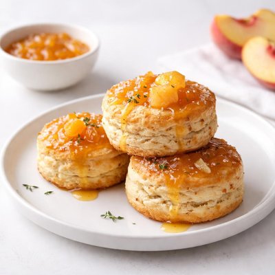 Image of Peach Jam Scones