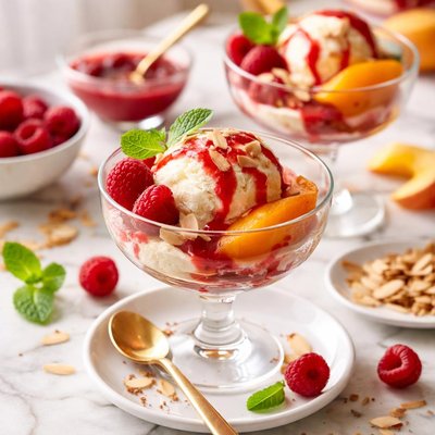 Image of Peach Melba