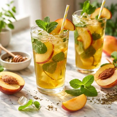 Image of Peach Mint Green Tea