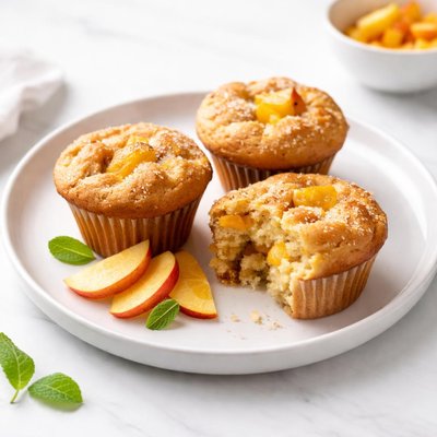 Image of Peach Muffins