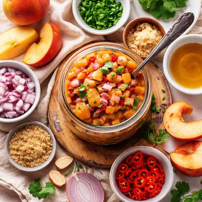 Image of Peach Onion Chutney