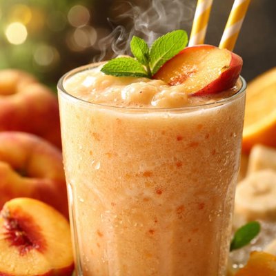 Image of Peach Pick Me Up Smoothie