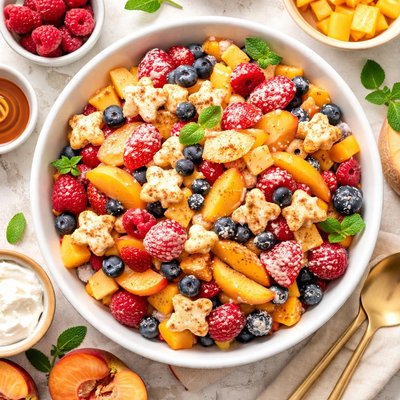 Image of Peach Pie Fruit Salad