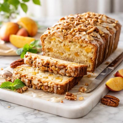 Image of Peach Pie Quick Bread