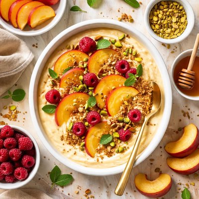 Image of Peach Pudding