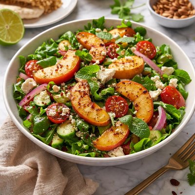 Image of Peach Salad India Aru Ka Salad