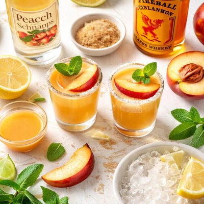 Image of Peach Schlager Shot