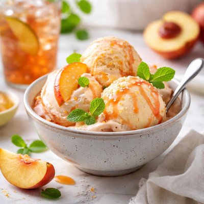 Image of Peach Soda Ice Cream