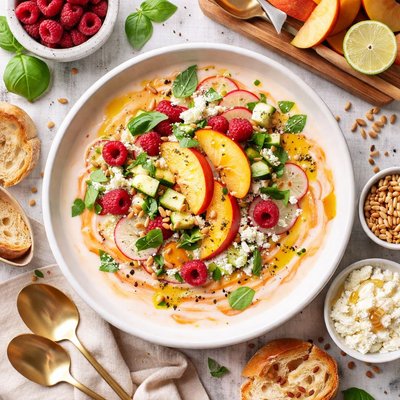 Image of Peach Yogurt Soup