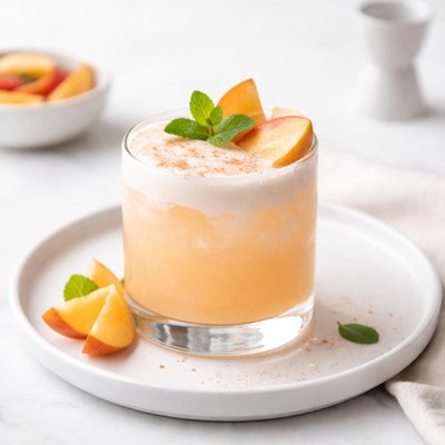 Image of Peaches and Cream Alcoholic Drink