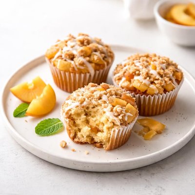 Image of Peaches and Cream Muffins