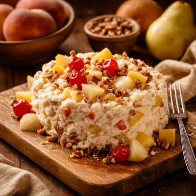 Image of Peaches and Pears Frozen Fruit Salad